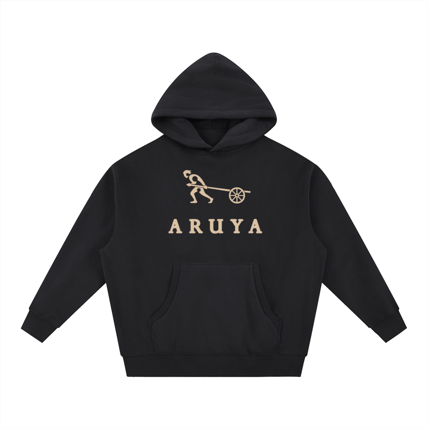 Essential Oversized Boxy Fit Fleece Hoodie