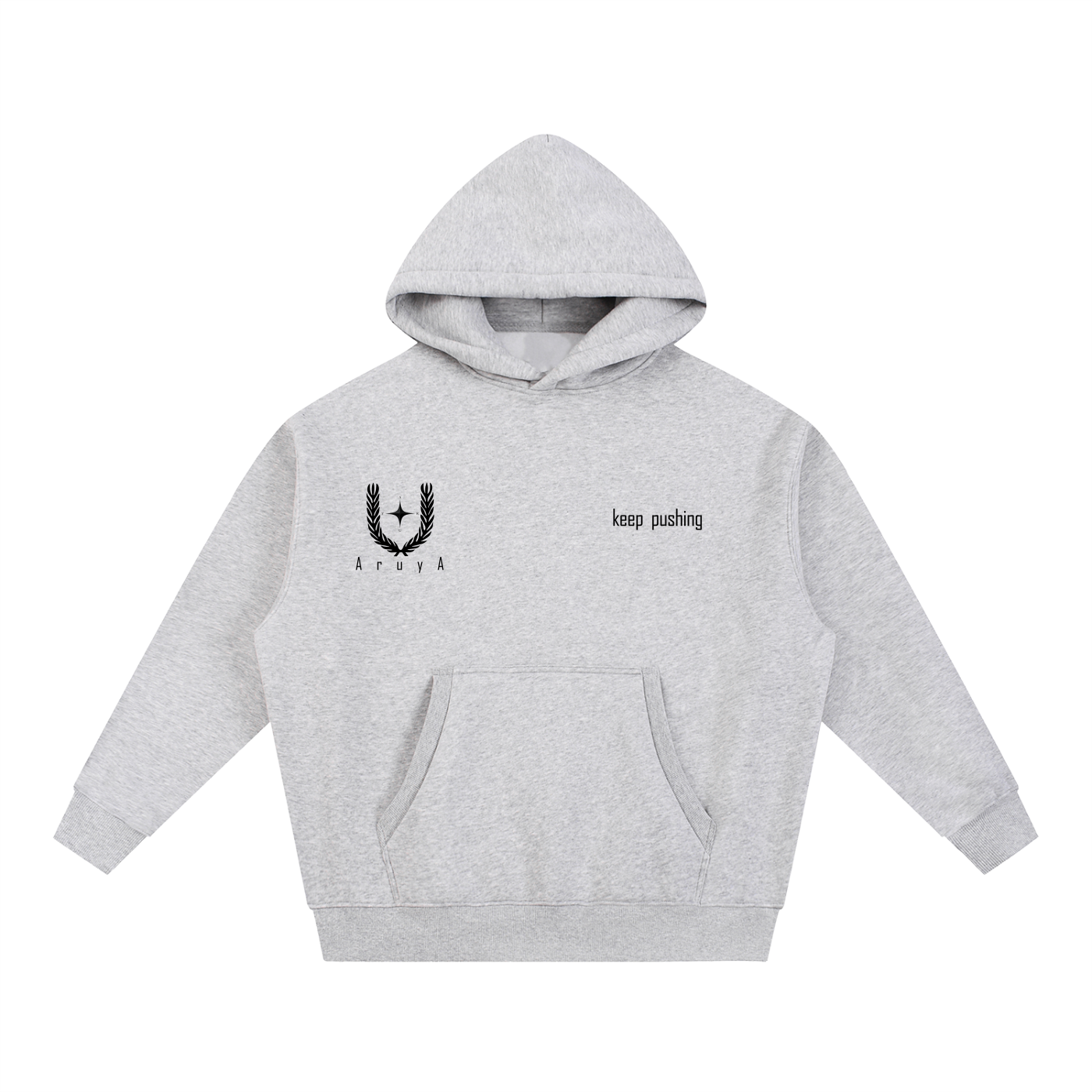 Essential Oversized Boxy Fit Fleece Hoodie