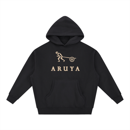 Essential Oversized Boxy Fit Fleece Hoodie