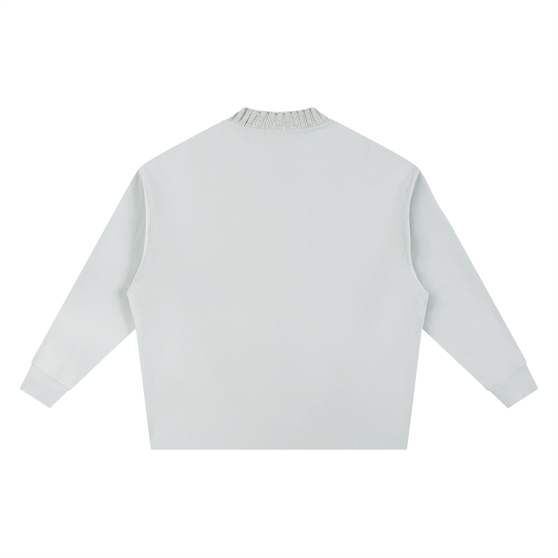 Knitted Round Neck Oversize Sweatshirt
