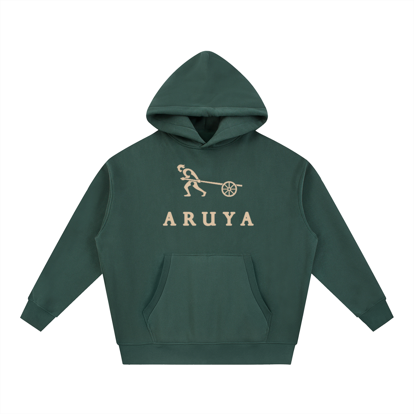Essential Oversized Boxy Fit Fleece Hoodie
