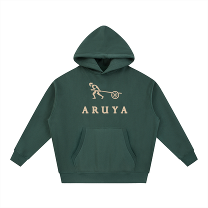 Essential Oversized Boxy Fit Fleece Hoodie