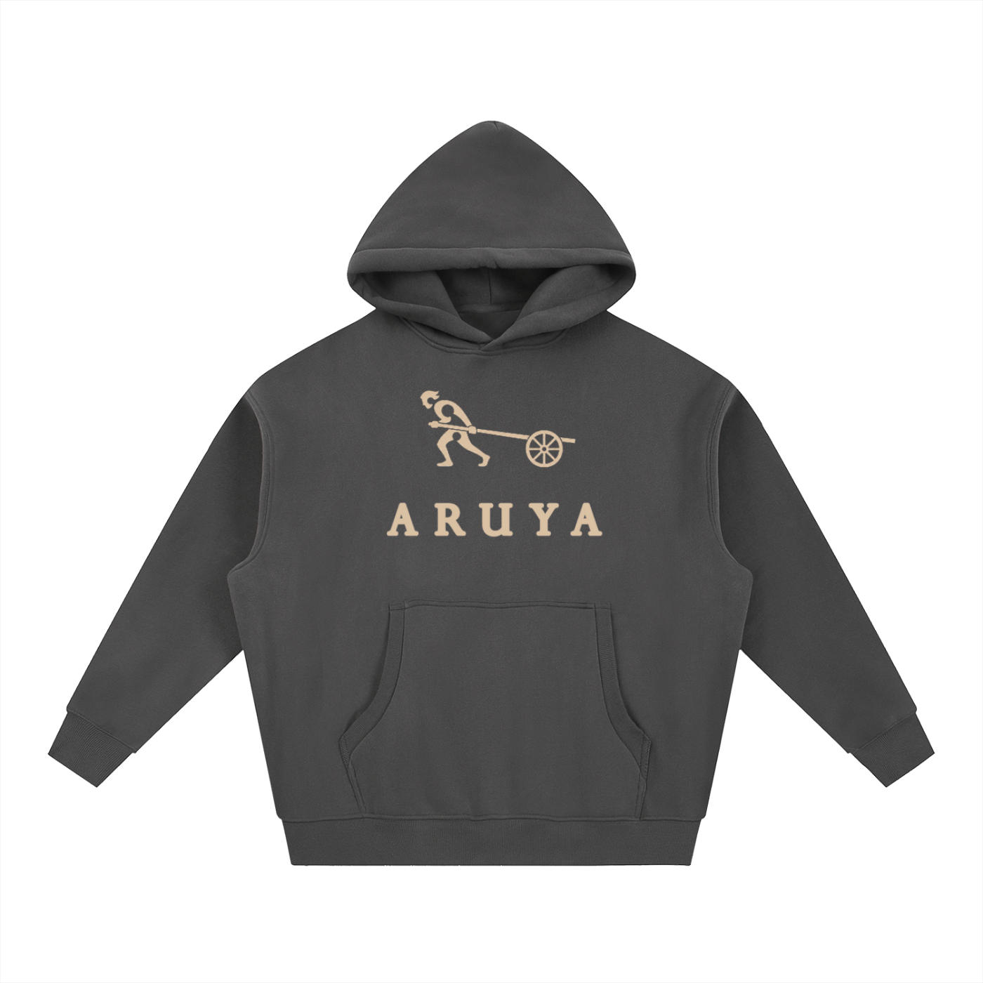 Essential Oversized Boxy Fit Fleece Hoodie