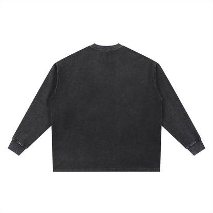 Mineral Wash Waffle Oversized T-Shirt