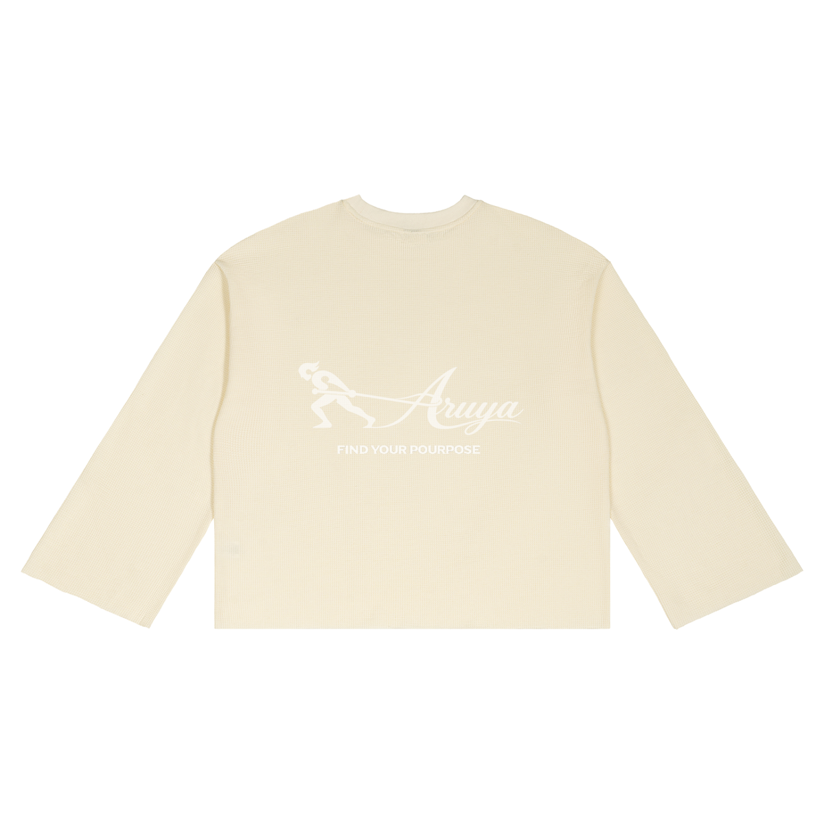APRICOT U LINE LONG SLEEVE