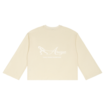 APRICOT U LINE LONG SLEEVE