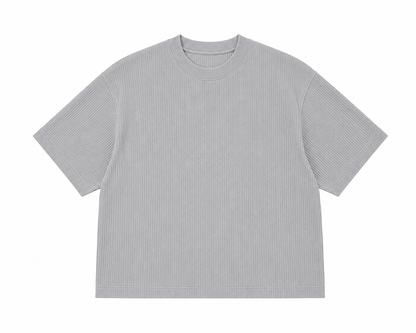 LOFI LINED TEE GRAY