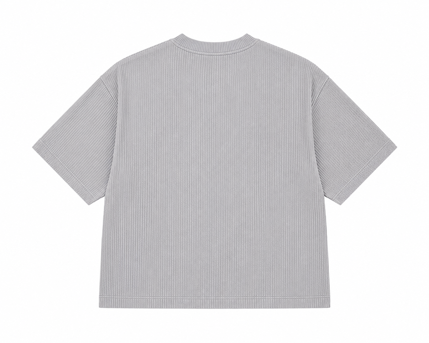 LOFI LINED TEE GRAY