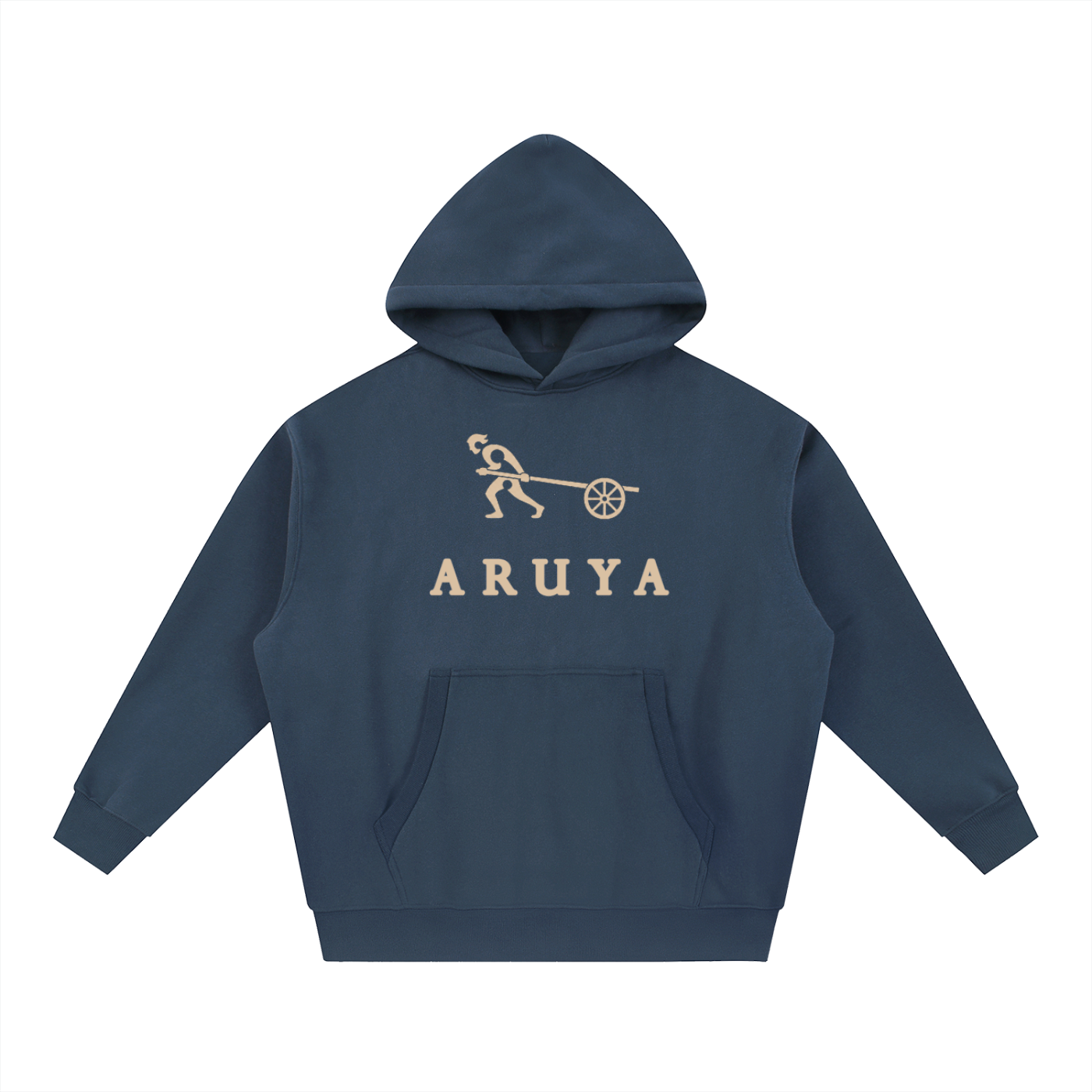 Essential Oversized Boxy Fit Fleece Hoodie