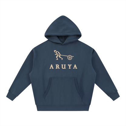 Essential Oversized Boxy Fit Fleece Hoodie